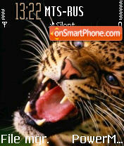 Leopard tema screenshot