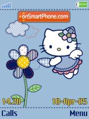 Hello Kitty Stitch theme screenshot