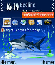 Shark 05 tema screenshot