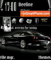 Ferrari 612 Scaglietti Theme-Screenshot