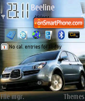 Subaru Tribeca Theme-Screenshot