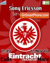 Capture d'écran Eintracht Frankfurt thème