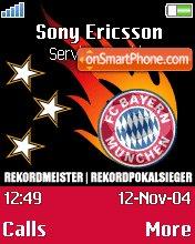 FCBayren Munchen tema screenshot