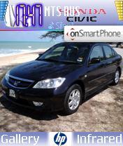 Скриншот темы Honda Civic