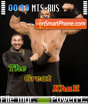 The Great Khali es el tema de pantalla