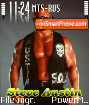 Скриншот темы Steve Austin