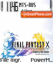 Final Fantasy tema screenshot