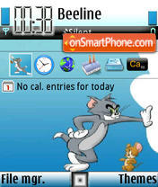 Tom And Jerry Mouse es el tema de pantalla