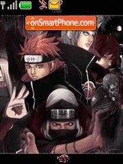 Akatsuki theme screenshot