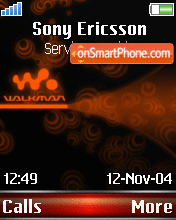 Walkman tema screenshot