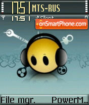 Smiley Sound es el tema de pantalla