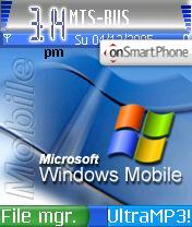 Capture d'écran Windows Mobile thème