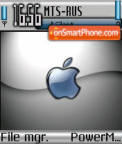 Capture d'écran Applecomp thème