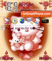 Love Kitty tema screenshot