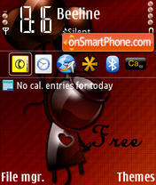 Free tema screenshot