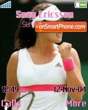 Ana Ivanovic tema screenshot