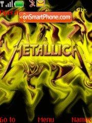 Metallica tema screenshot
