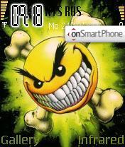 Chaos Smiley es el tema de pantalla