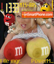 M and M tema screenshot