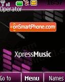 Xpress Music 2 tema screenshot