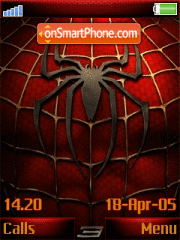 Spiderman Animated theme screenshot