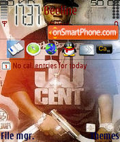 50 Cent 15 theme screenshot