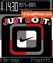 Capture d'écran Cool Nike thème