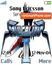 Soul Calibur 3 es el tema de pantalla