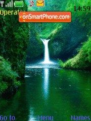 Waterfall tema screenshot