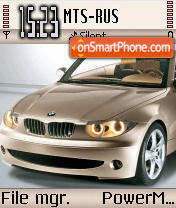 Bmw theme screenshot