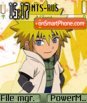 Hokage Cute Naruto es el tema de pantalla