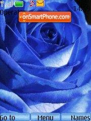 Blue Roses theme screenshot