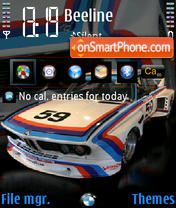 Bmw 35csl es el tema de pantalla