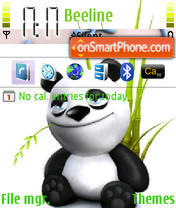 Dear Panda es el tema de pantalla