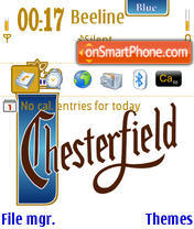 Chesterfield tema screenshot