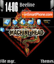 Machine Head 01 tema screenshot
