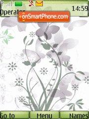 Decorative Flower tema screenshot