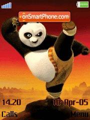 Скриншот темы Kung Fu Panda 01