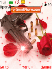 Gun And Roses tema screenshot