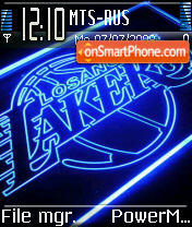 Lakers2 tema screenshot