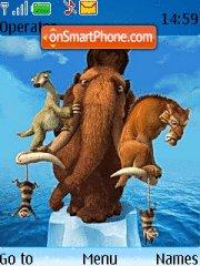 Ice Age theme screenshot