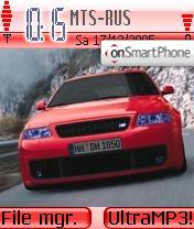 Audi S3 theme screenshot