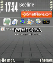 N Grey2 tema screenshot