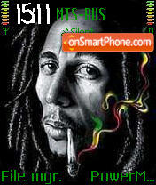 Bob Marley theme screenshot