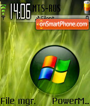 Capture d'écran Windows1 thème