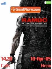 Скриншот темы Rambo 01