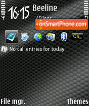 Carbon 03 Theme-Screenshot