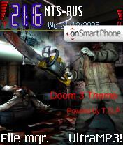 Скриншот темы Doom 3