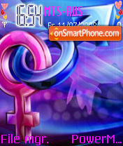 Sex Sign tema screenshot