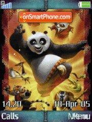 Скриншот темы Kung Fu Panda 02